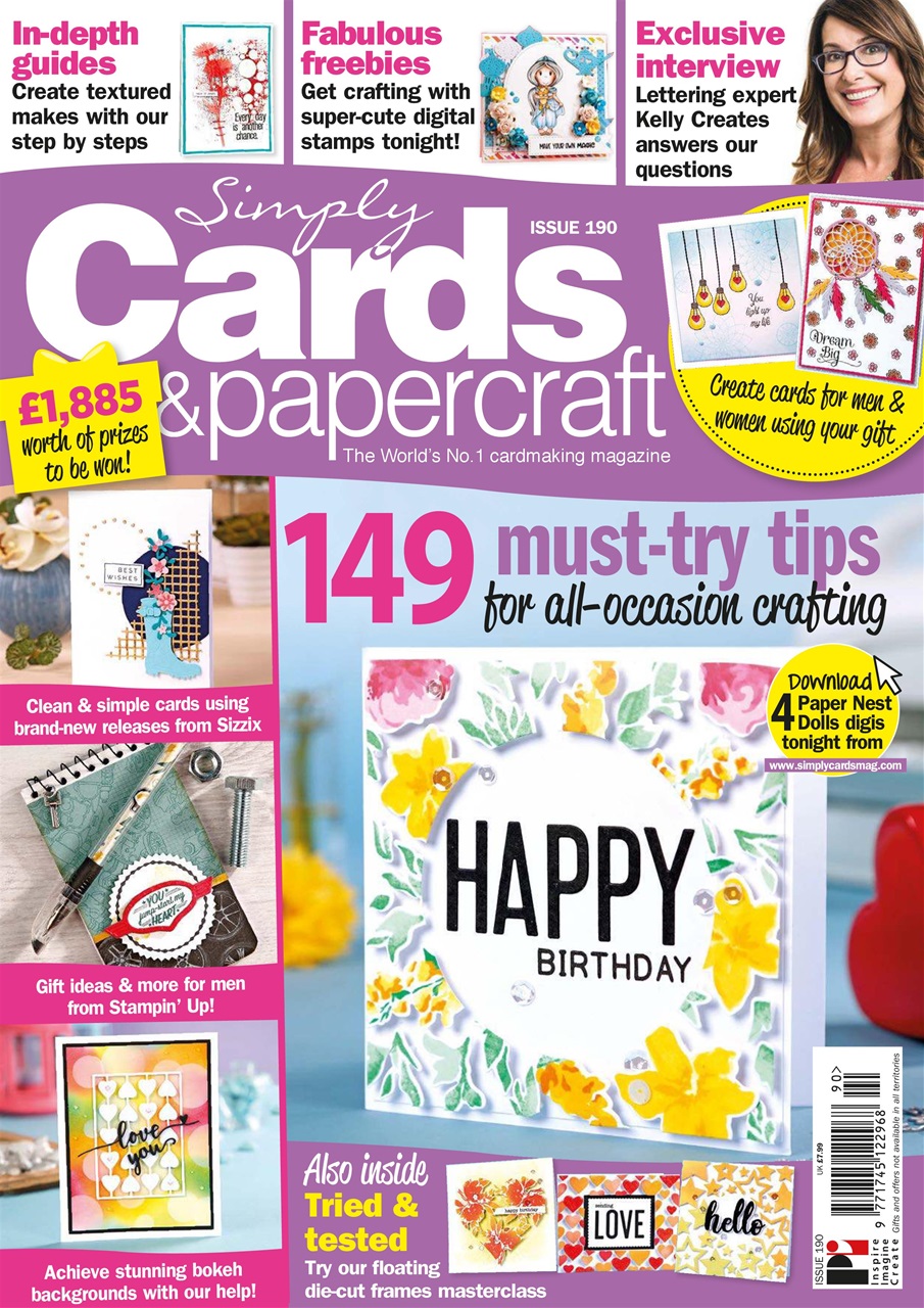 Simply Cards & Papercraft Preview Pages