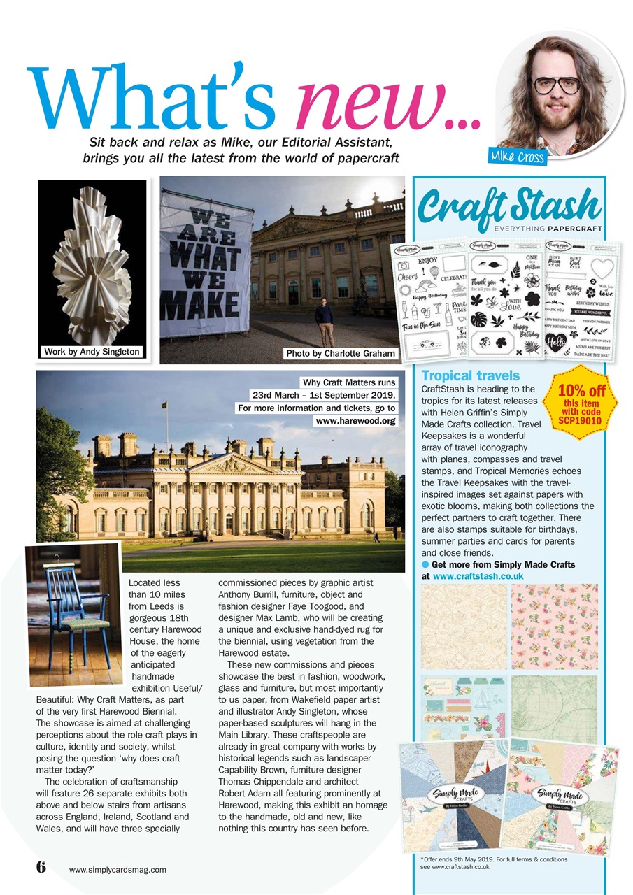 Simply Cards & Papercraft Preview Pages