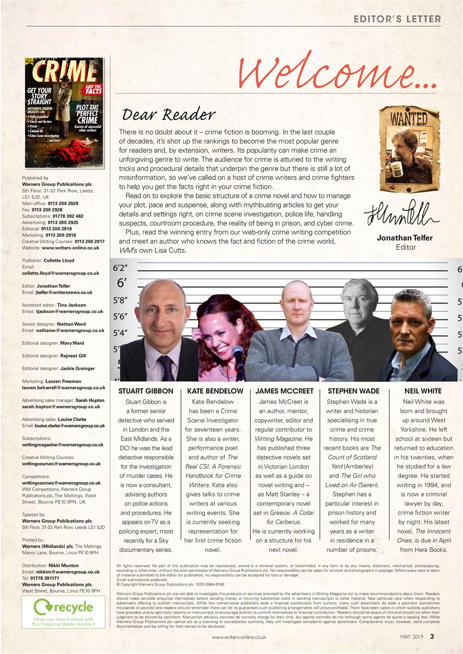 Writing Magazine Preview Pages