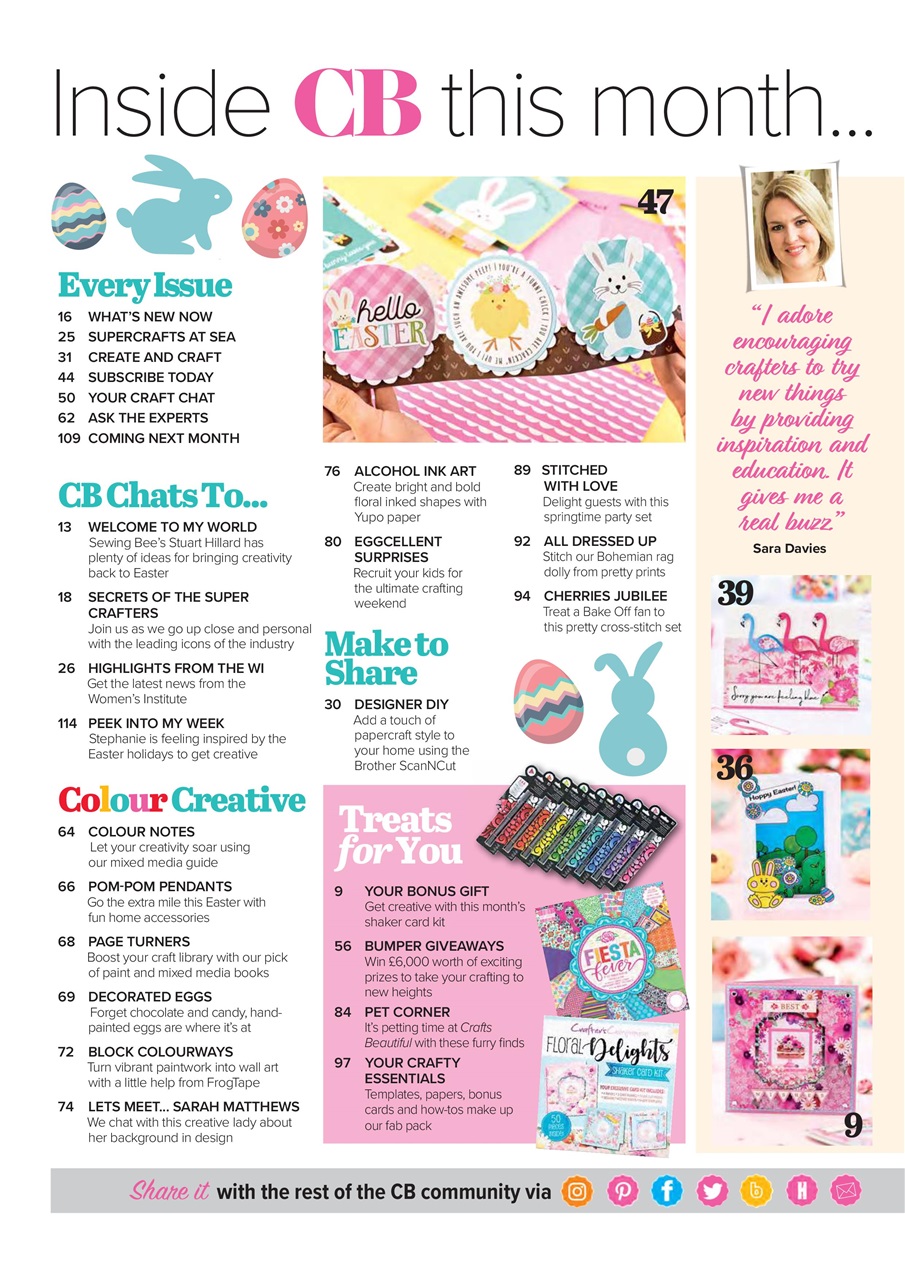 Crafts Beautiful Preview Pages