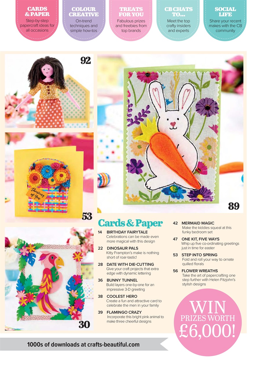 Crafts Beautiful Preview Pages