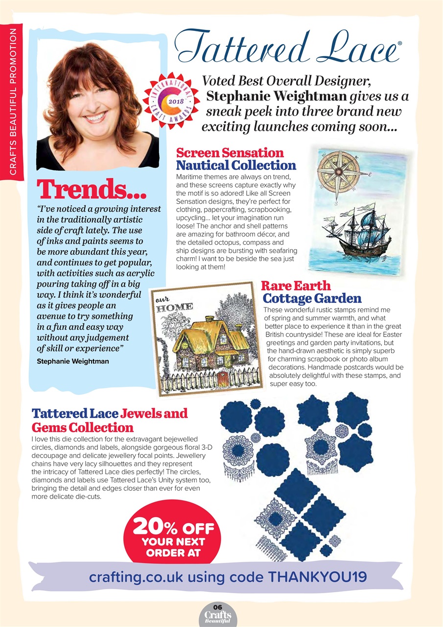 Crafts Beautiful Preview Pages