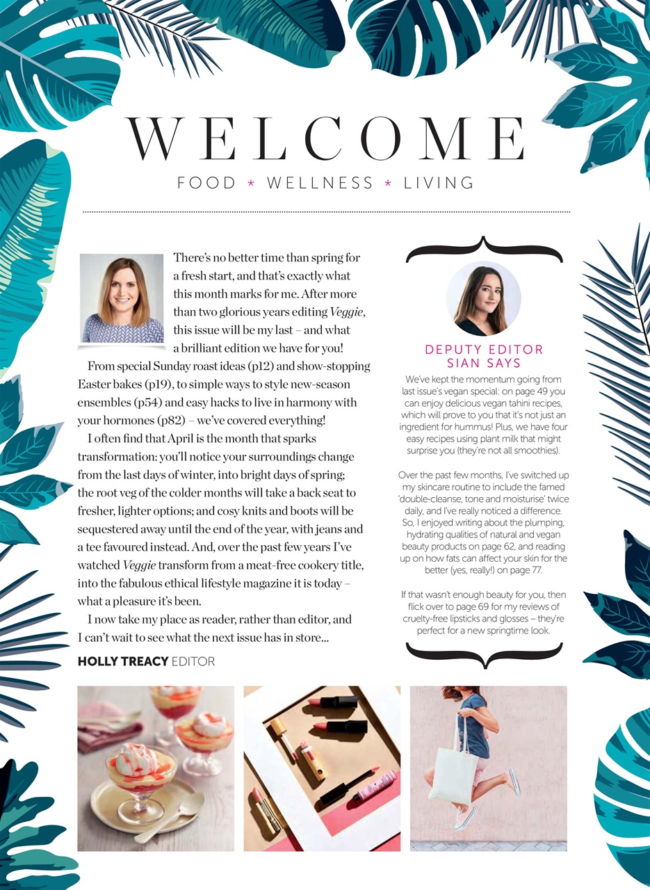 Veggie Magazine Preview Pages