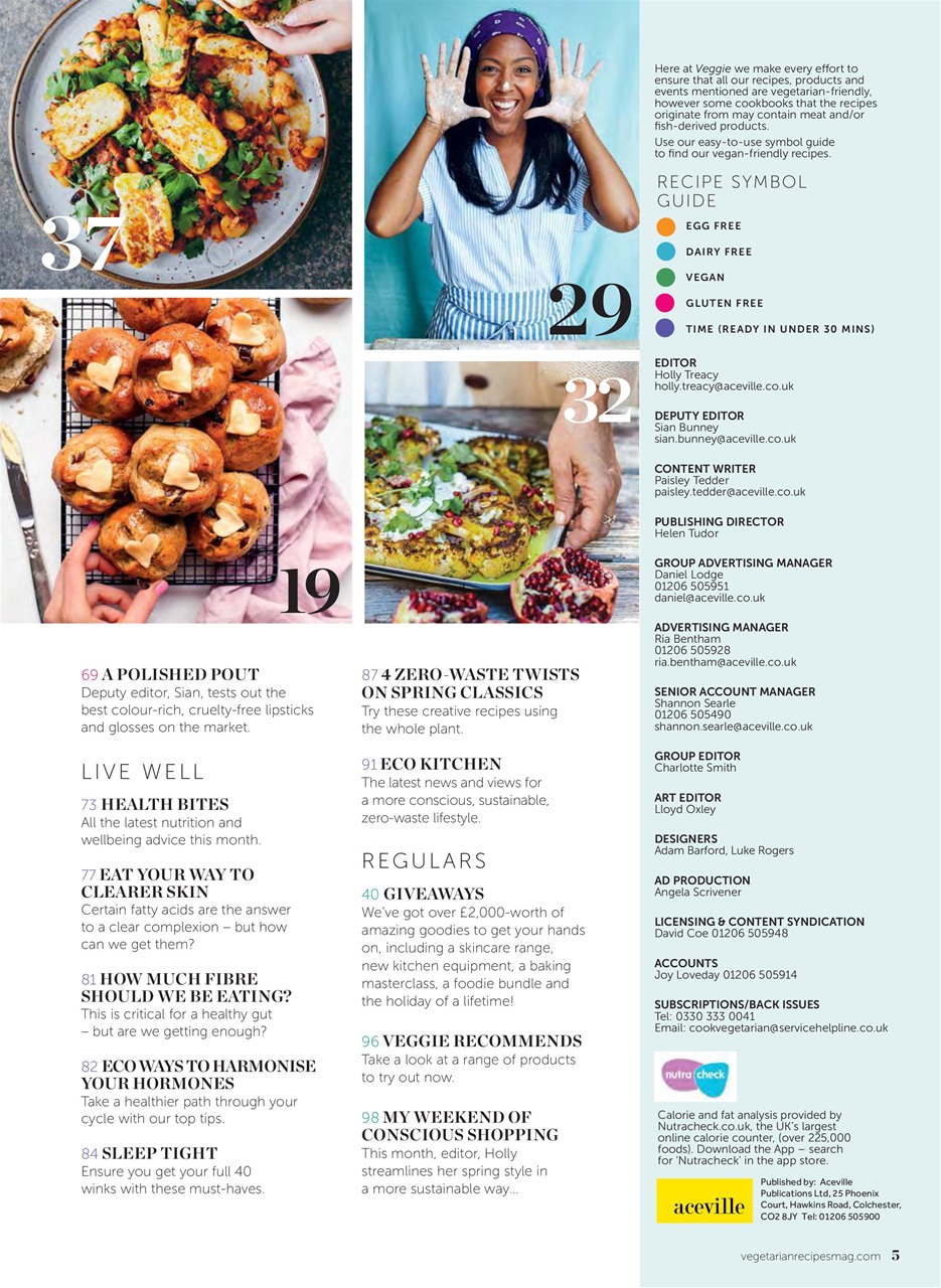 Veggie Magazine Preview Pages