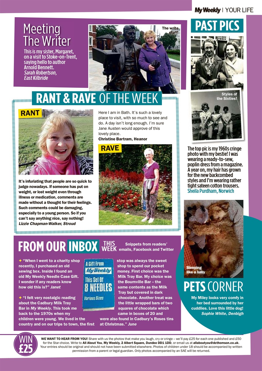 My Weekly Preview Pages