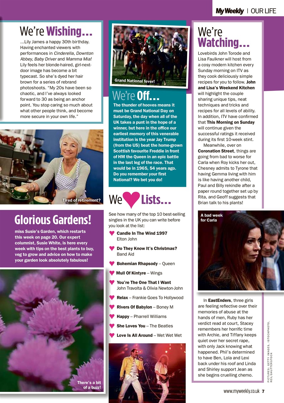 My Weekly Preview Pages