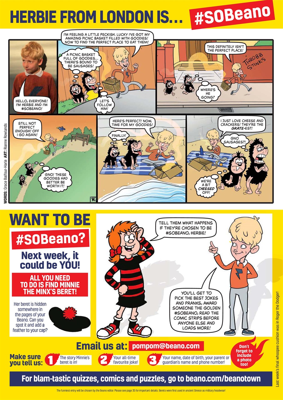 Beano Preview Pages