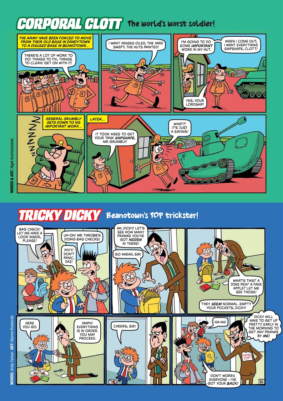 Beano Preview Pages