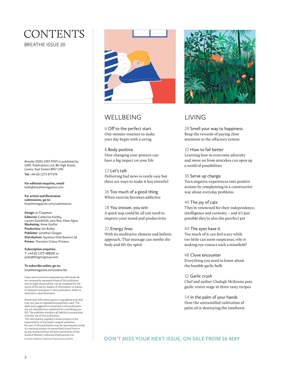 Breathe Preview Pages