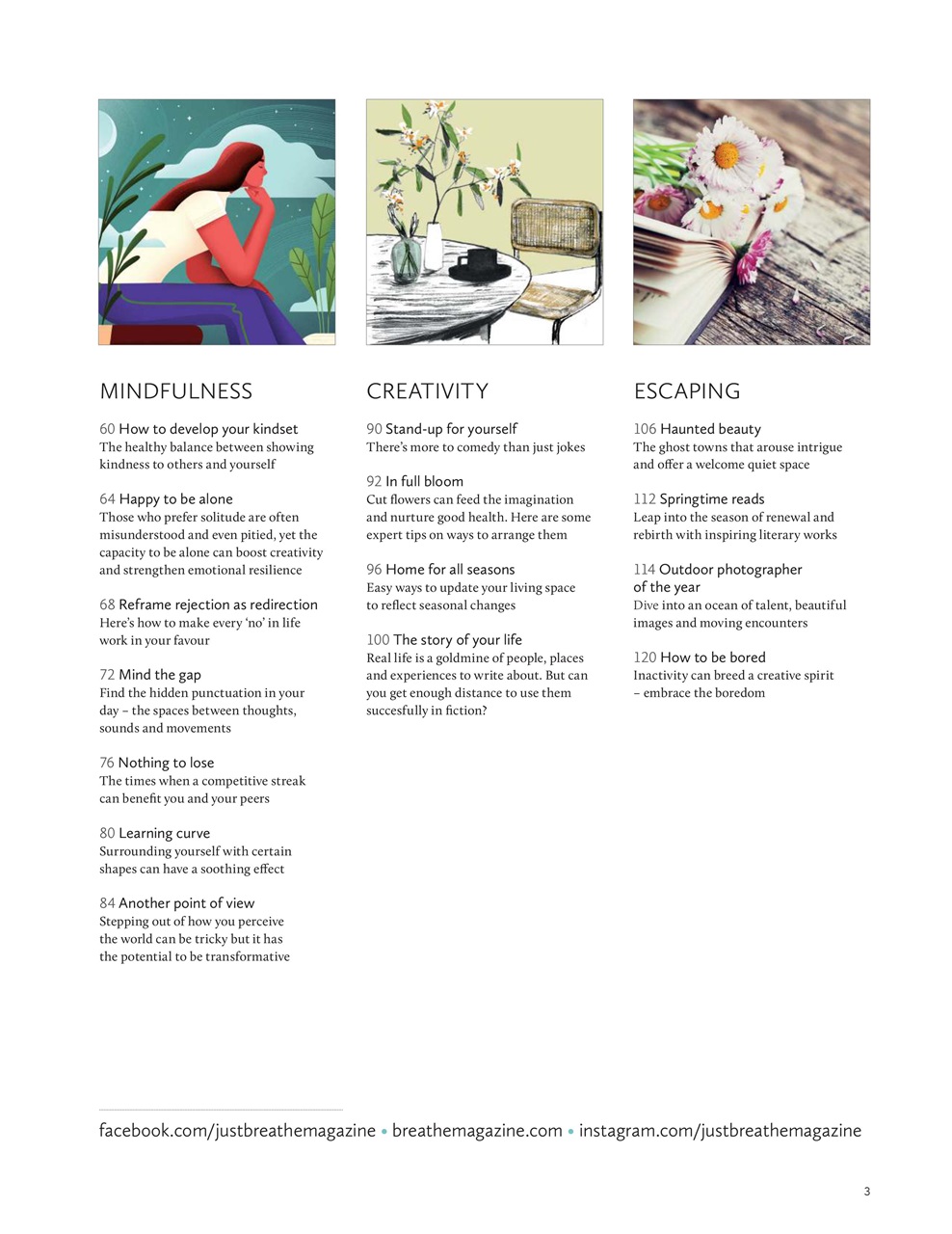 Breathe Preview Pages