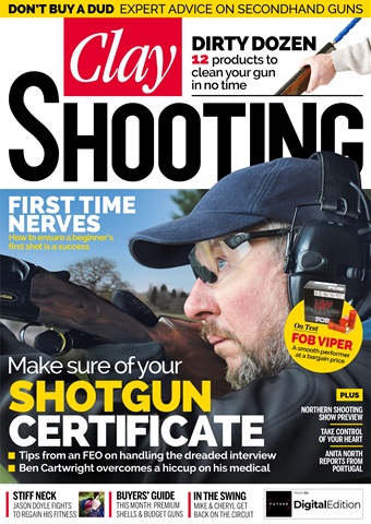 Clay Shooting issue May 2019