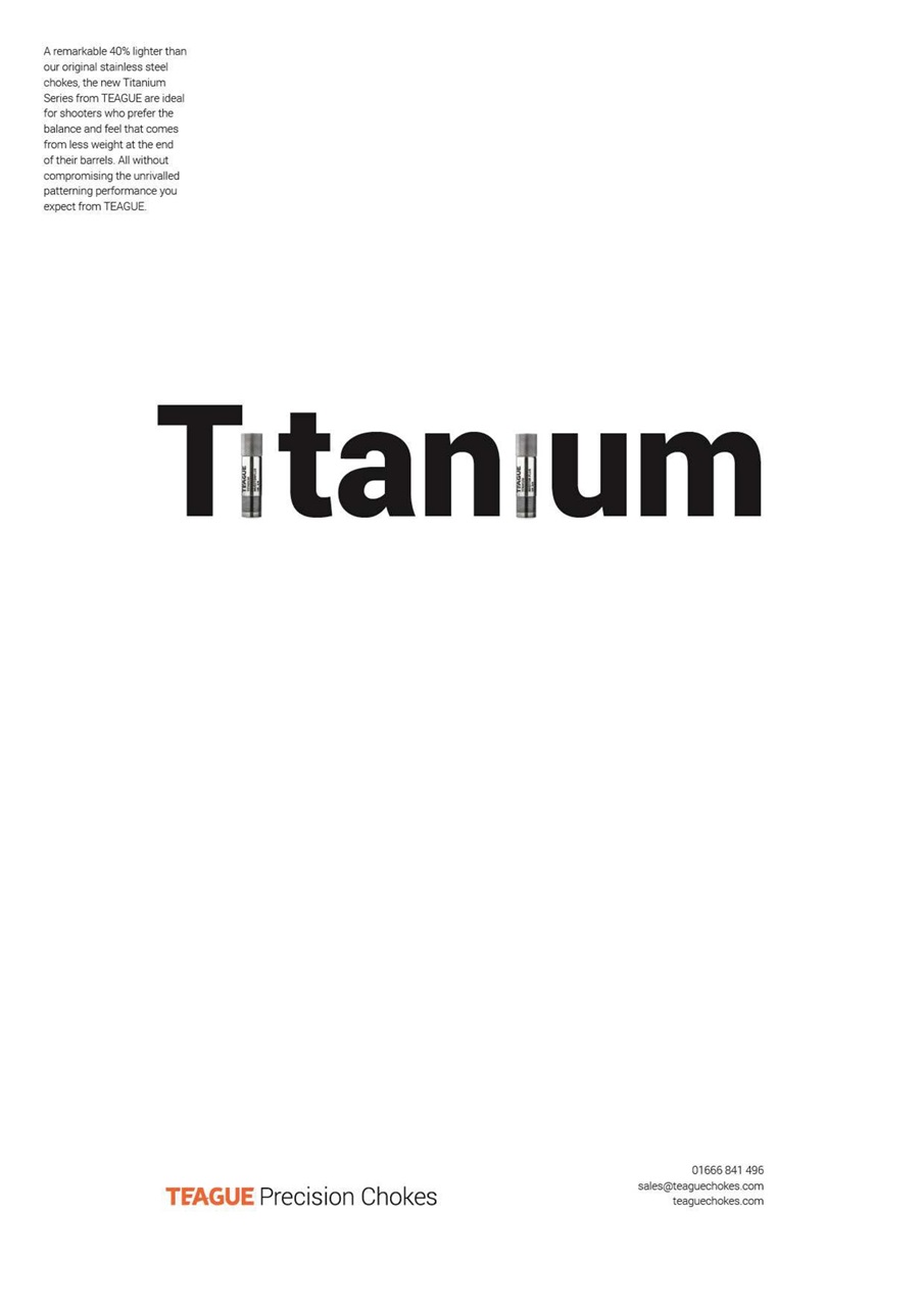 Clay Shooting Preview Pages