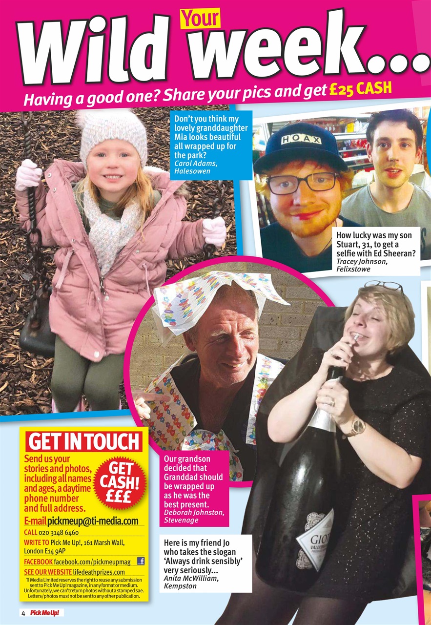 Pick Me Up Preview Pages