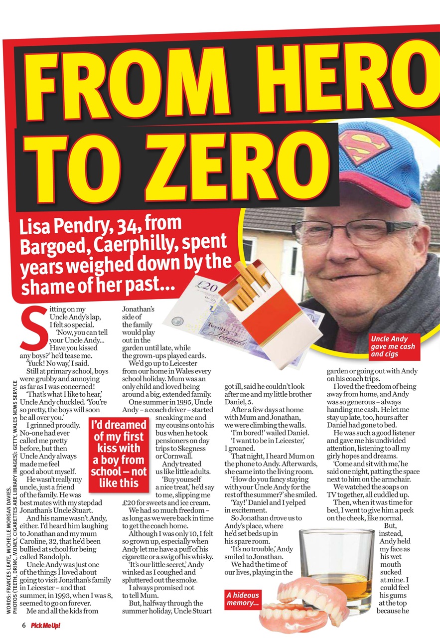 Pick Me Up Preview Pages