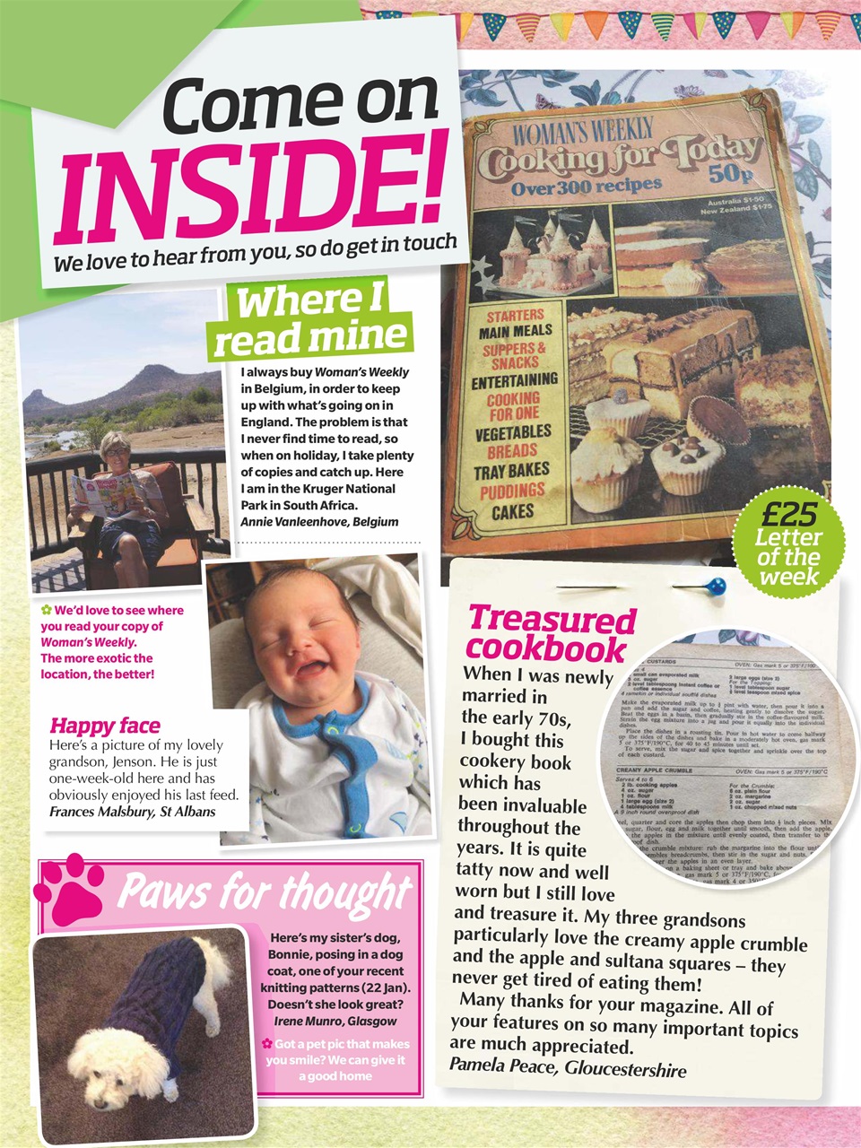 Woman's Weekly Preview Pages