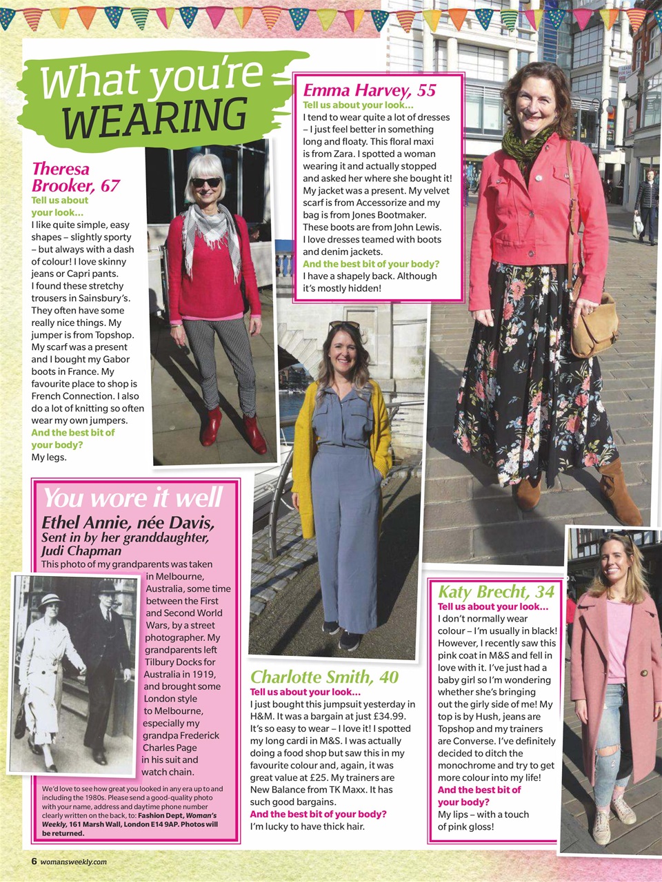 Woman's Weekly Preview Pages