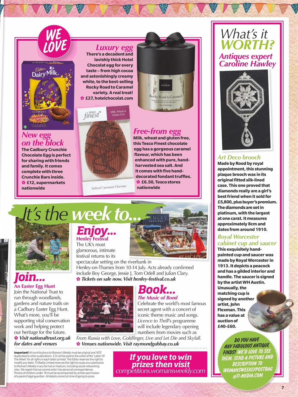 Woman's Weekly Preview Pages