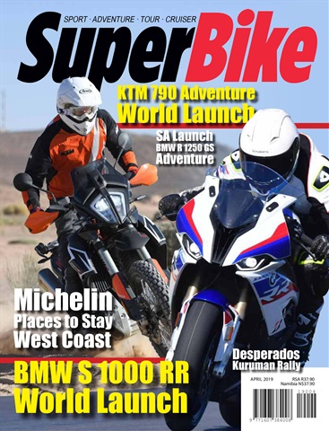 SuperBike South Africa issue April 2019