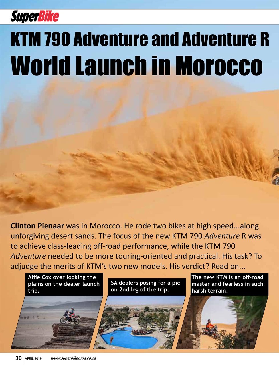 SuperBike South Africa Preview Pages