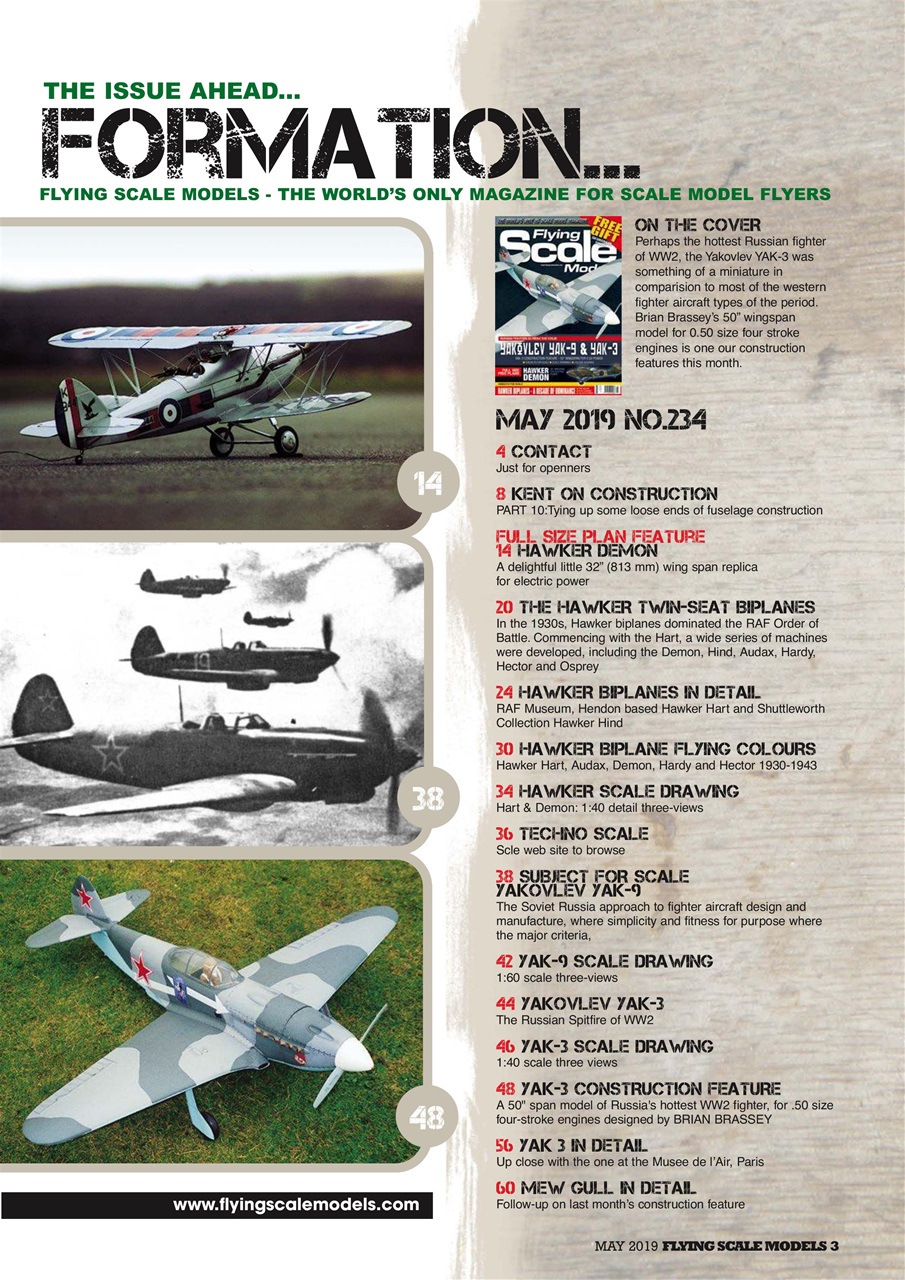 Flying Scale Models Preview Pages