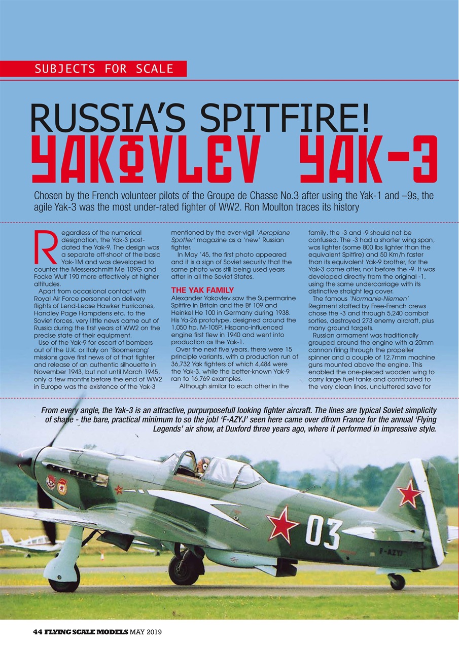 Radio Control Model Flyer Preview Pages