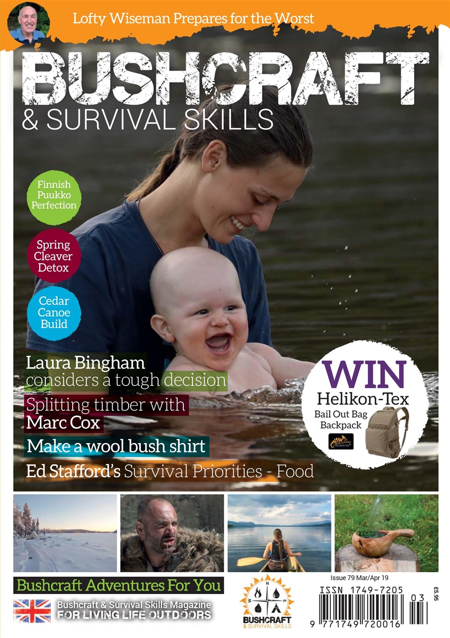 Bushcraft & Survival Skills Magazine Preview Pages