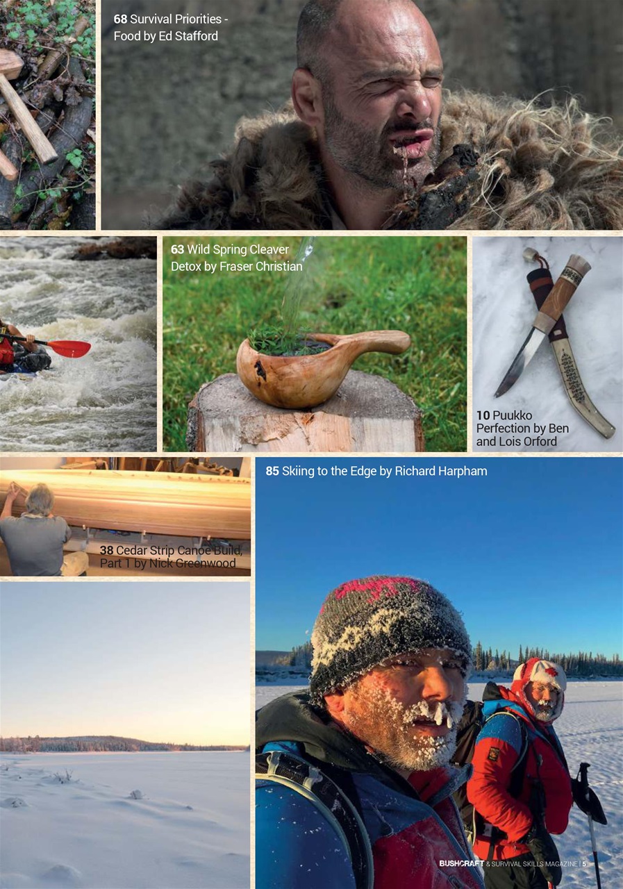 Bushcraft & Survival Skills Magazine Preview Pages