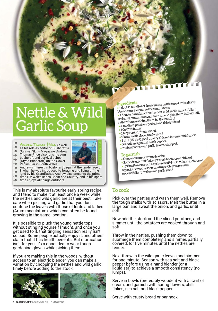 Bushcraft & Survival Skills Magazine Preview Pages