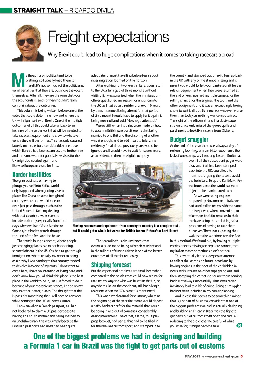 Racecar Engineering Preview Pages