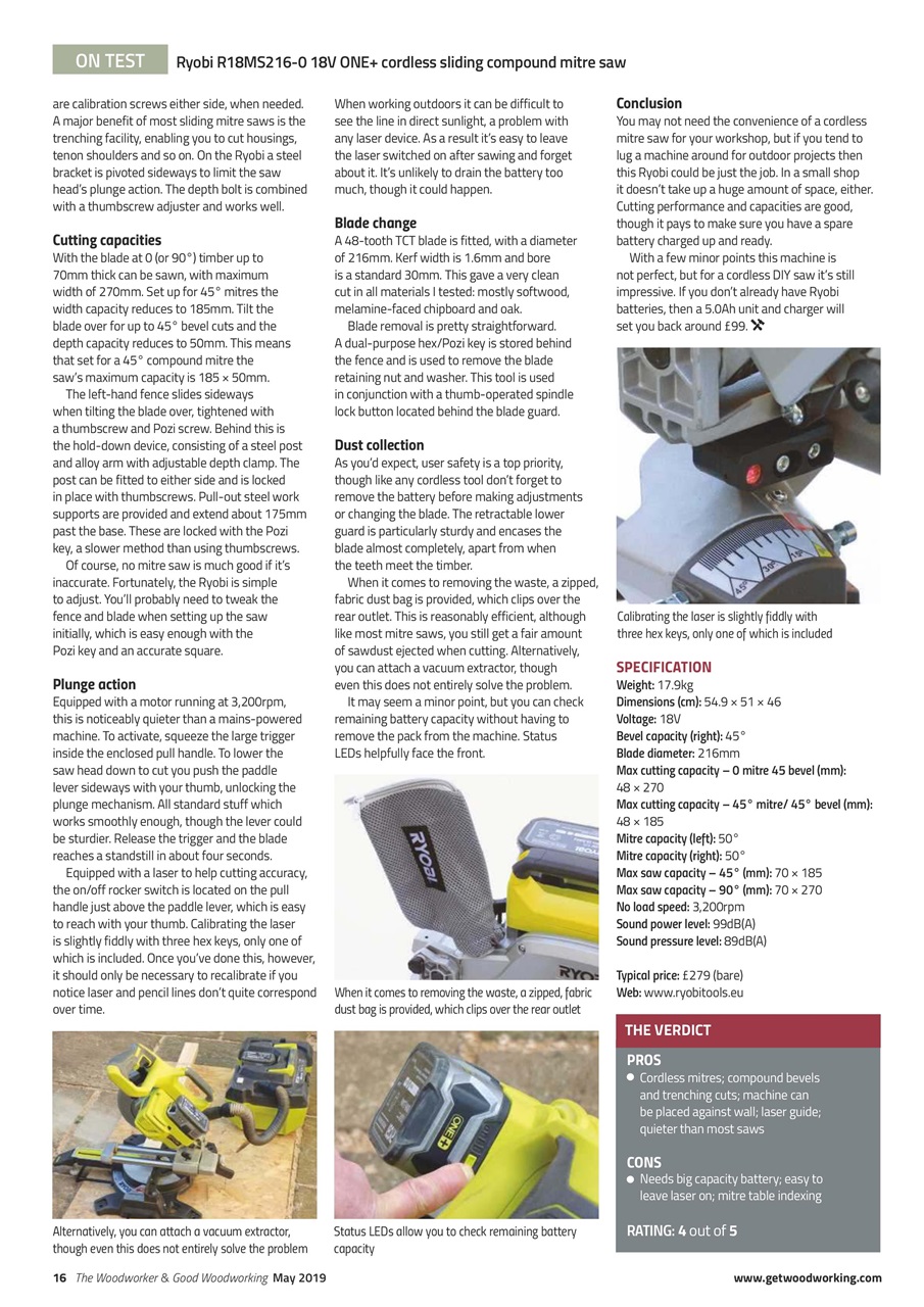 The Woodworker Magazine Preview Pages