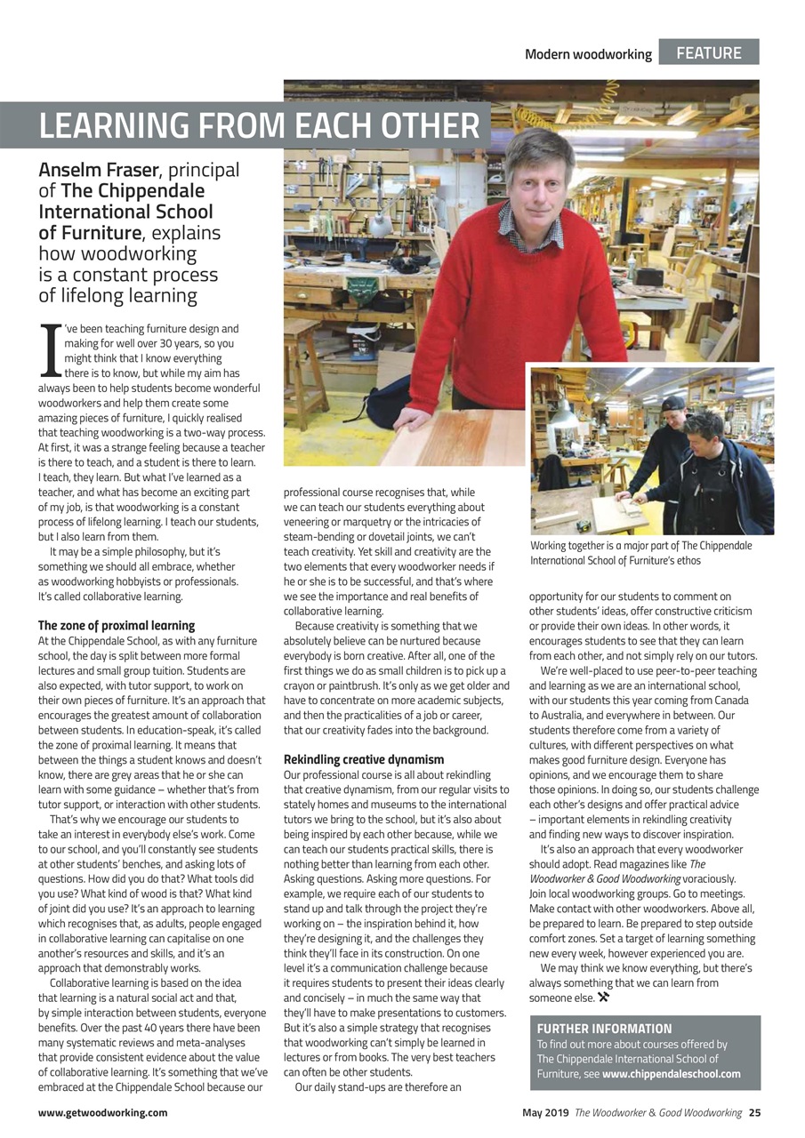 The Woodworker Magazine Preview Pages
