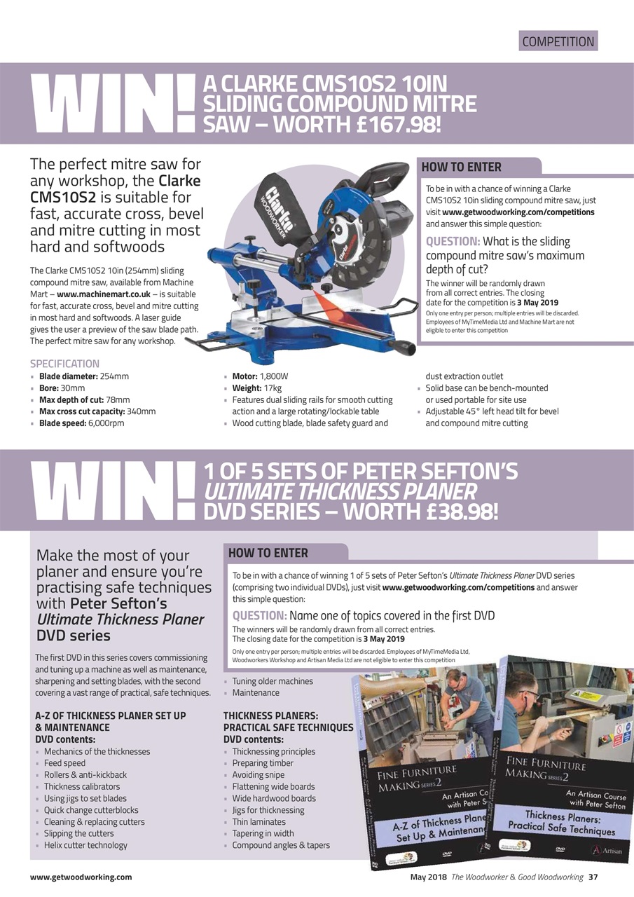 The Woodworker Magazine Preview Pages