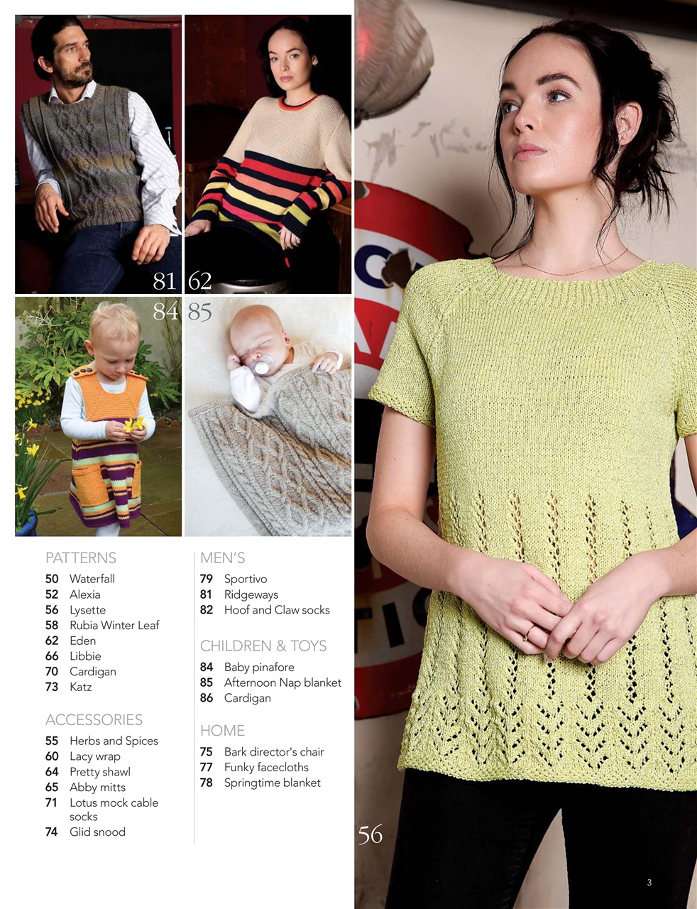 Knitting Preview Pages