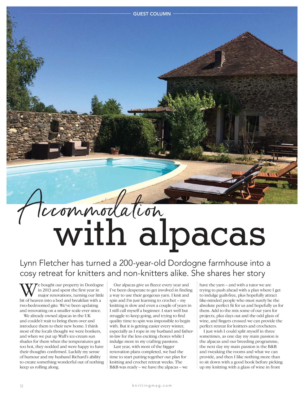 Knitting Preview Pages