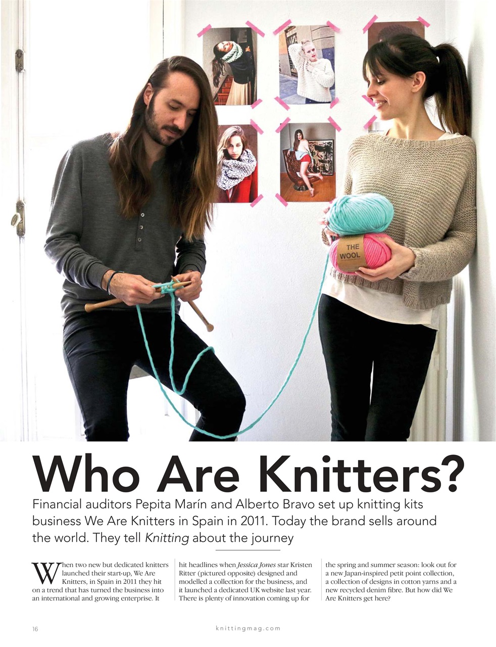 Knitting Preview Pages