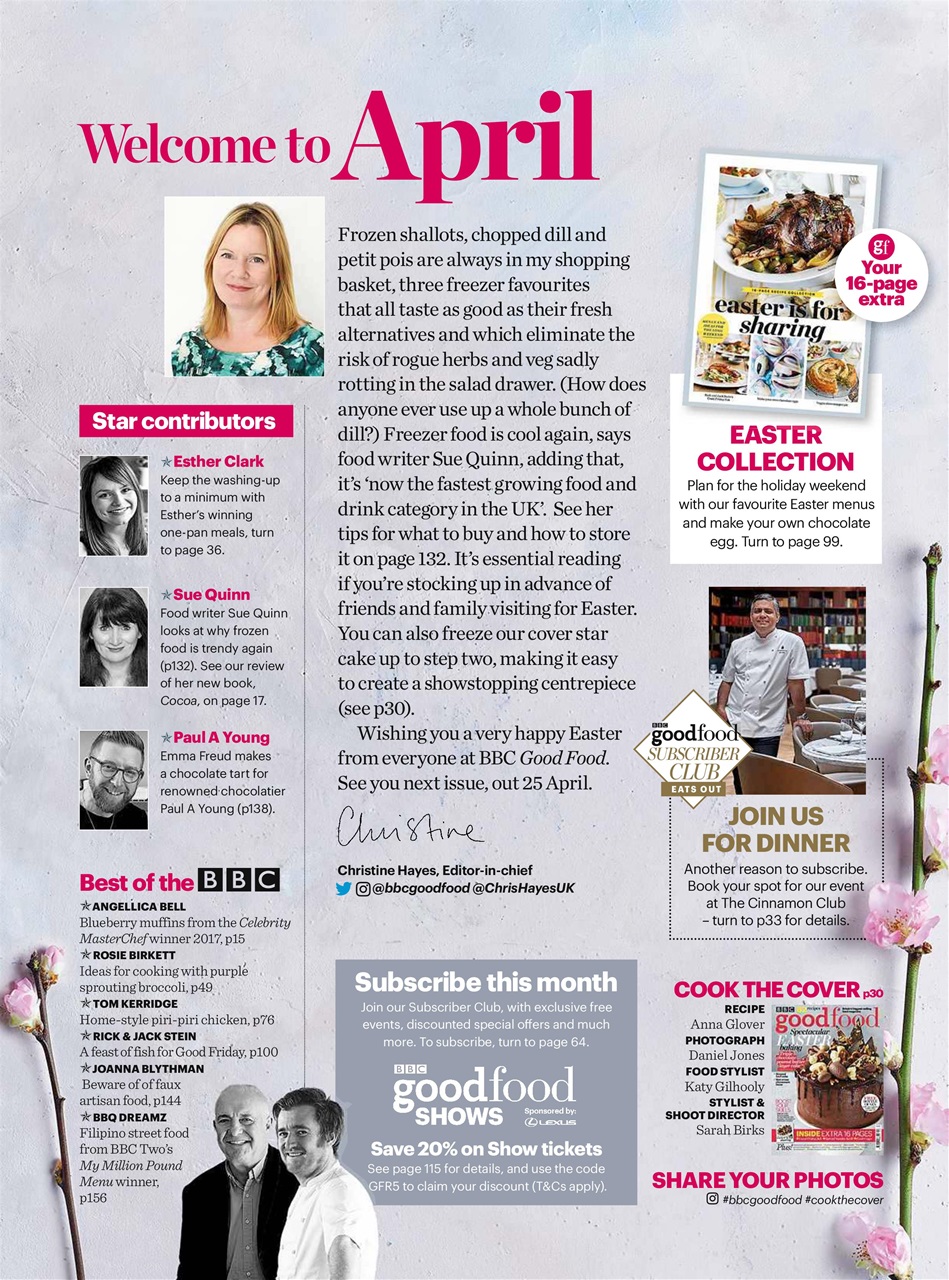 Good Food Magazine Preview Pages