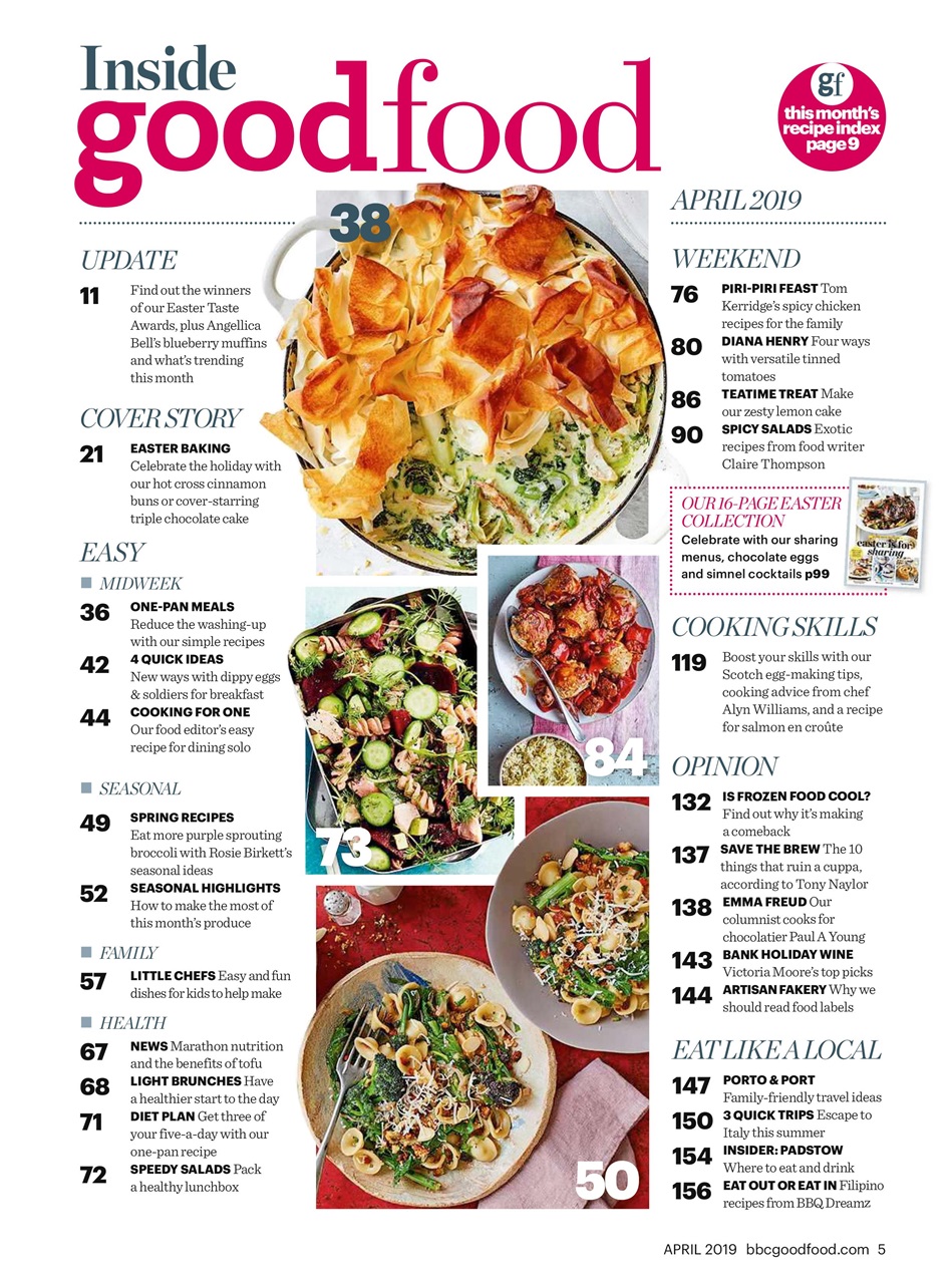 Good Food Magazine Preview Pages