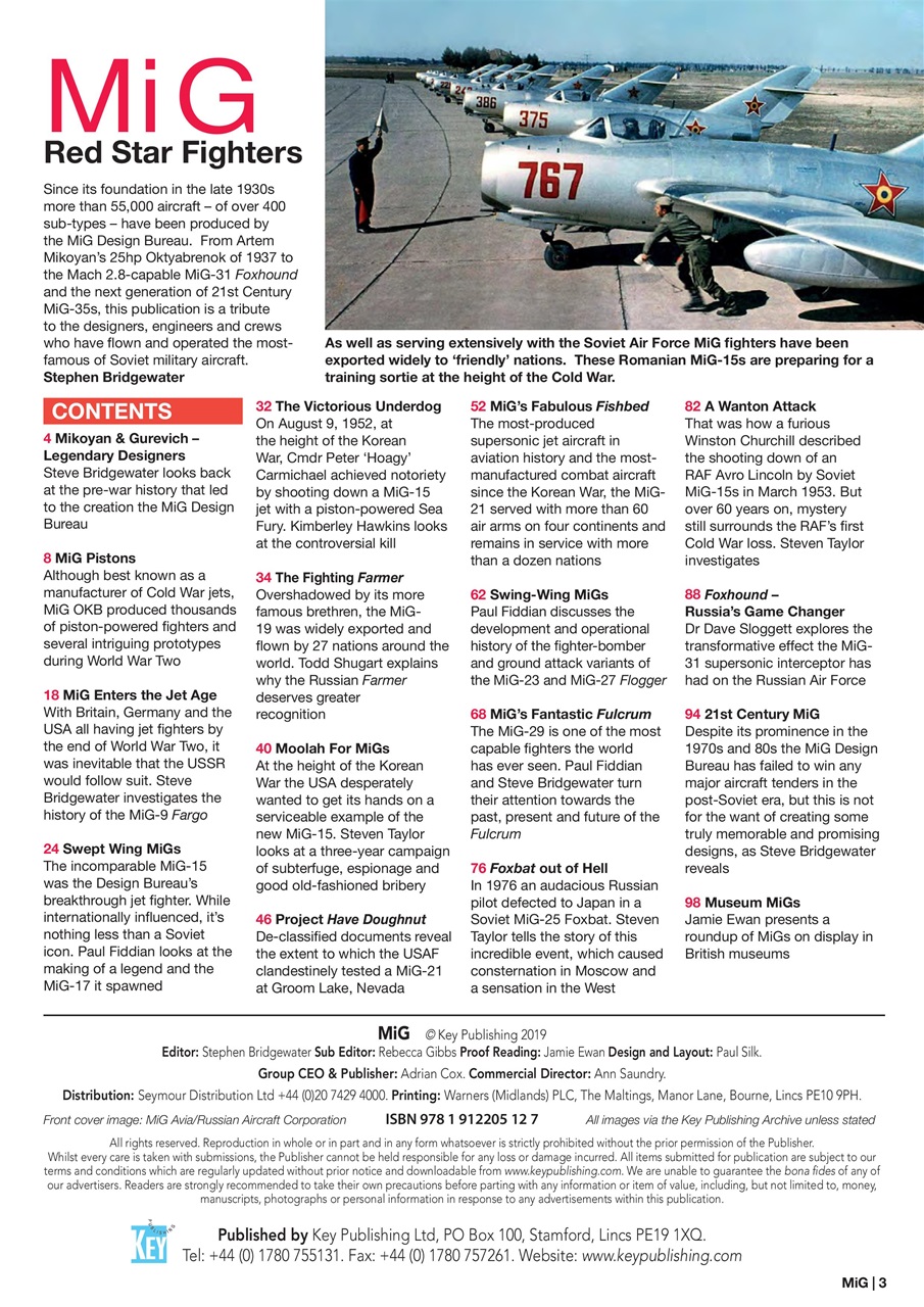 Combat Aircraft Journal Preview Pages