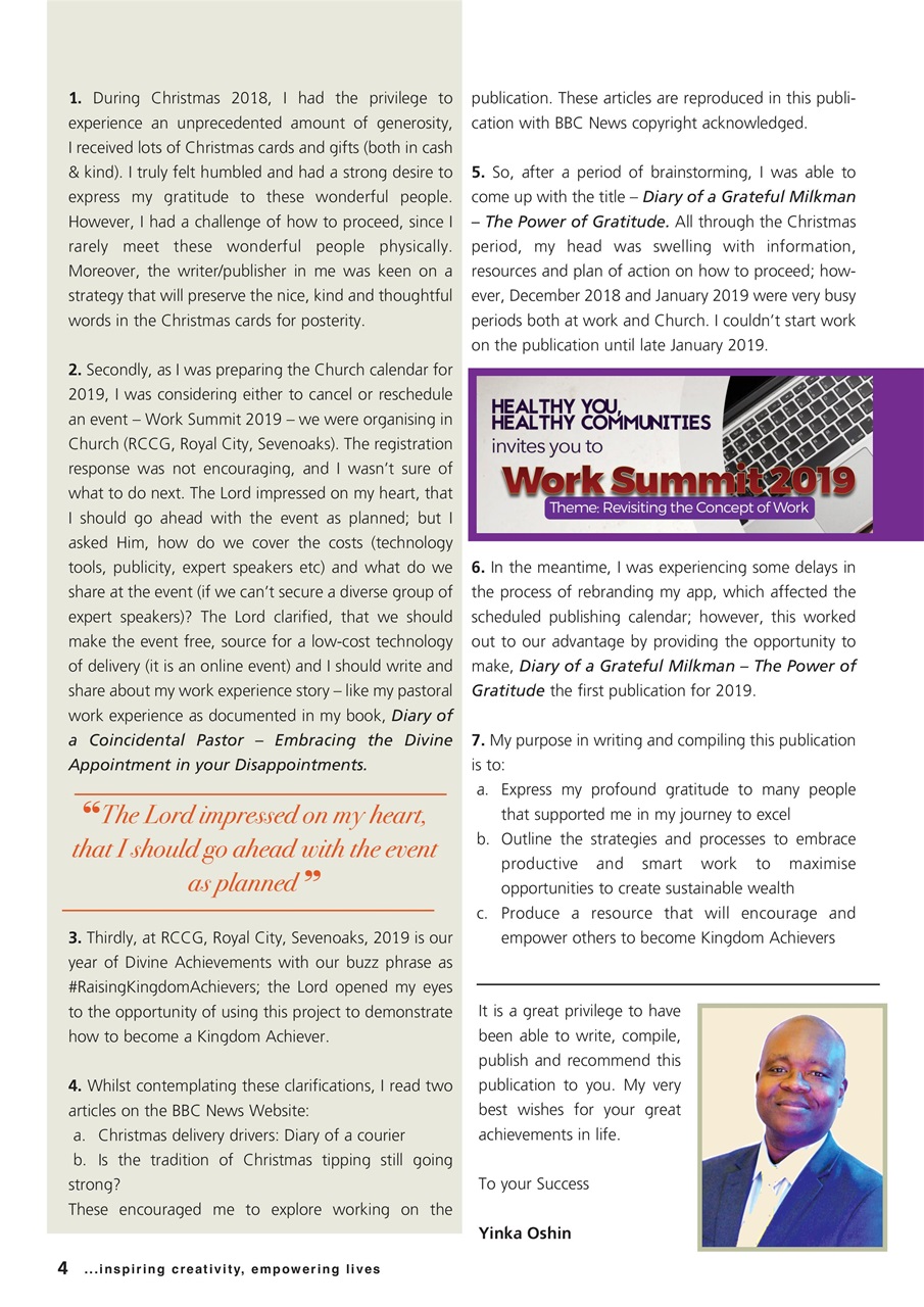 The Talent Publishing Preview Pages