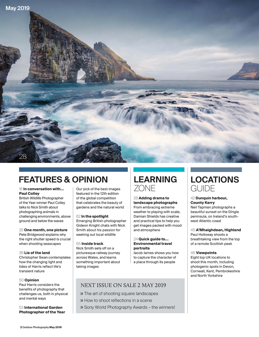 Outdoor Photography Preview Pages
