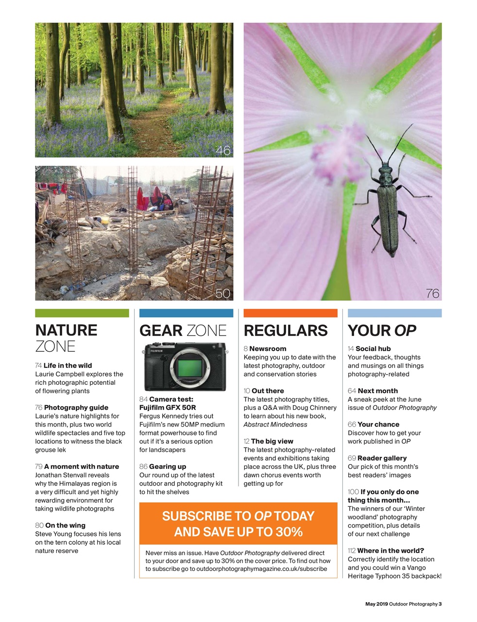 Outdoor Photography Preview Pages