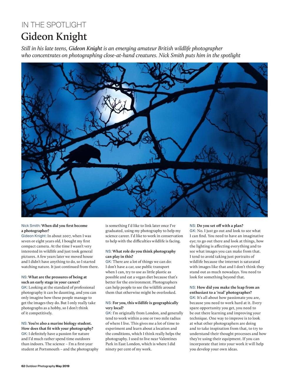 Outdoor Photography Preview Pages