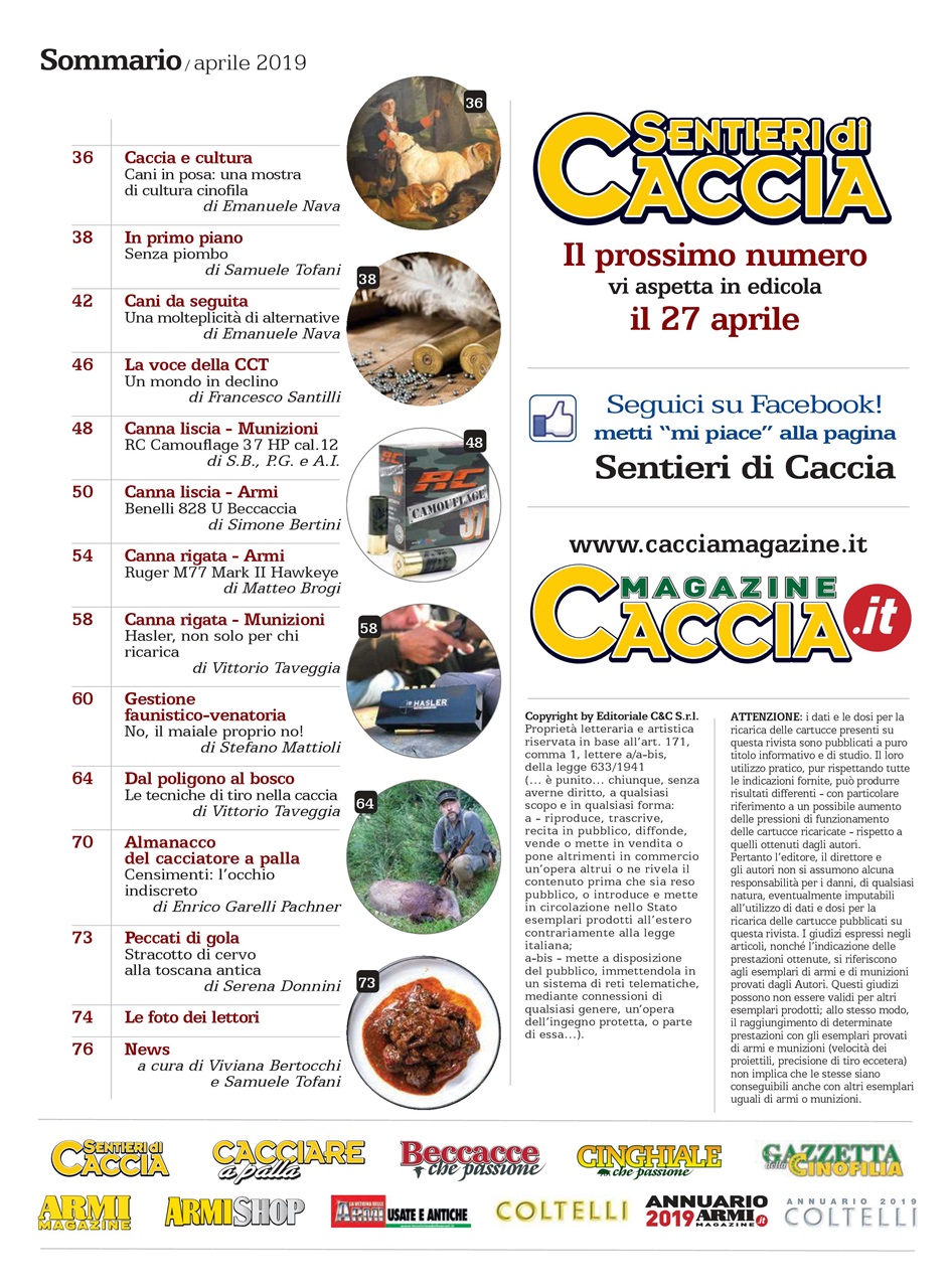 SENTIERI DI CACCIA Preview Pages
