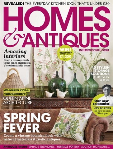 Homes & Antiques Magazine issue May 2019