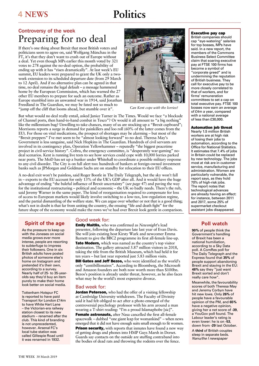 The Week Preview Pages