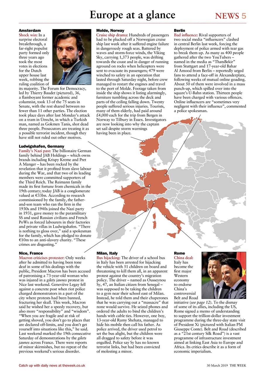 The Week Preview Pages