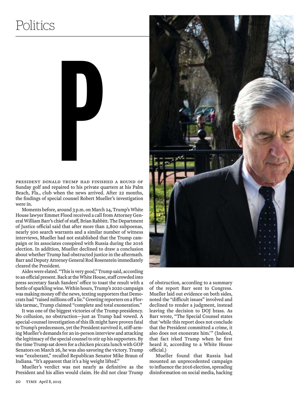 TIME Magazine Europe Preview Pages