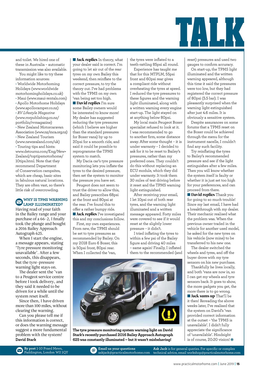 Practical Motorhome Preview Pages