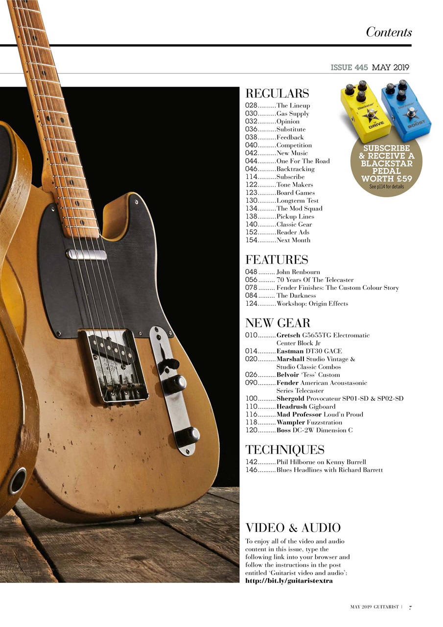 Guitarist Preview Pages