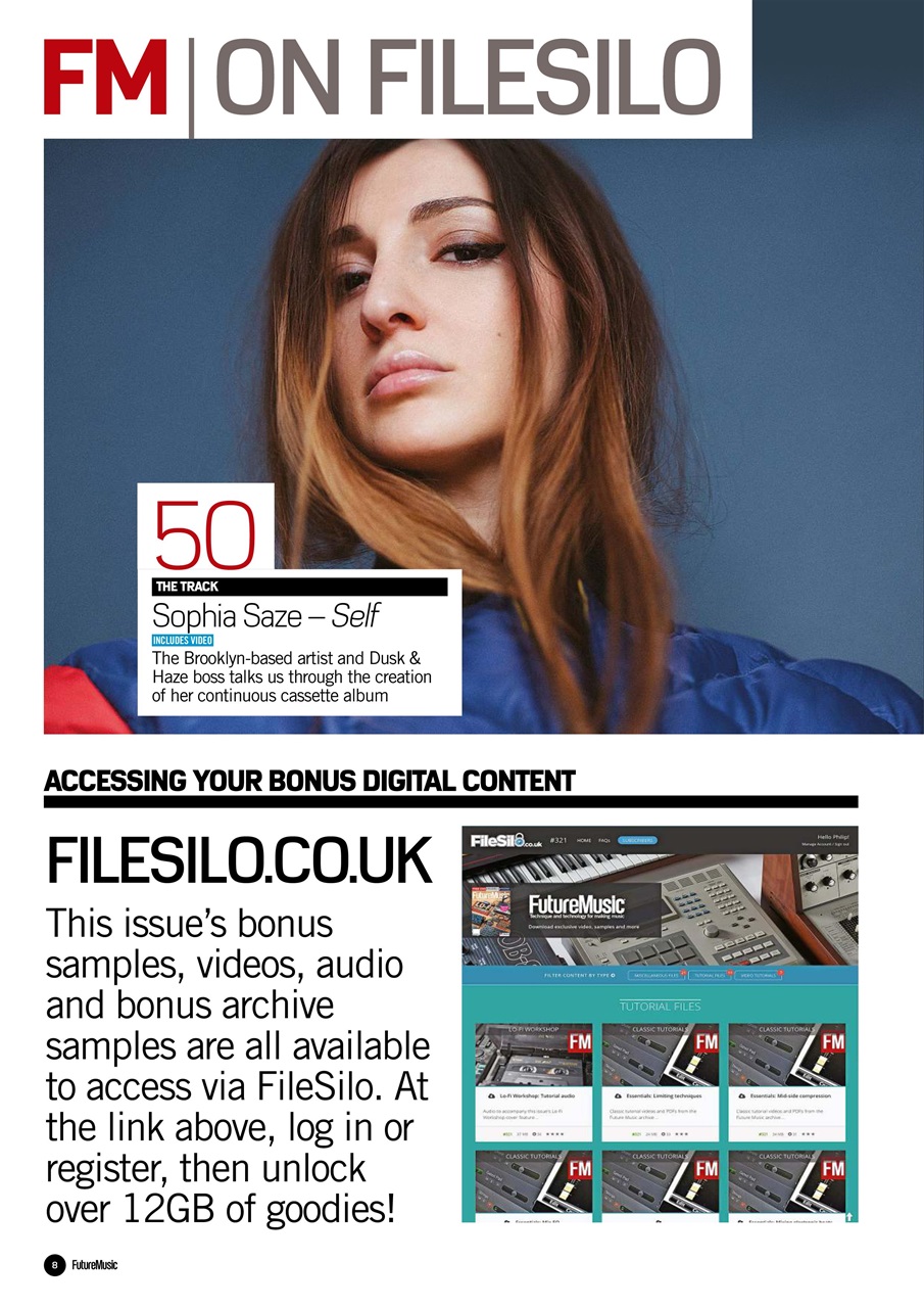 Future Music Preview Pages